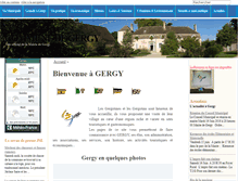 Tablet Screenshot of gergy.fr